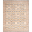 Safavieh Valencia 9' X 12' Polyester Power Loomed Rug in Light Gray /Multi-Color