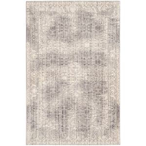 Safavieh Valencia 4' X 6' Polyester Power Loomed Rug in Mauve / Multi-Color