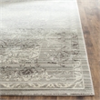 Safavieh Valencia 4' X 6' Polyester Power Loomed Rug in Mauve / Multi-Color