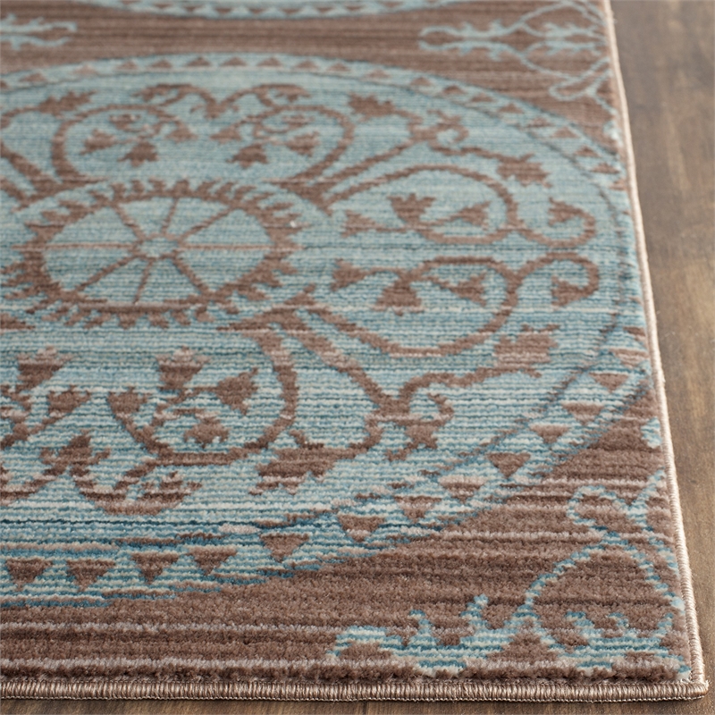 Safavieh Valencia Brown Traditional Rug - 3' x 5'