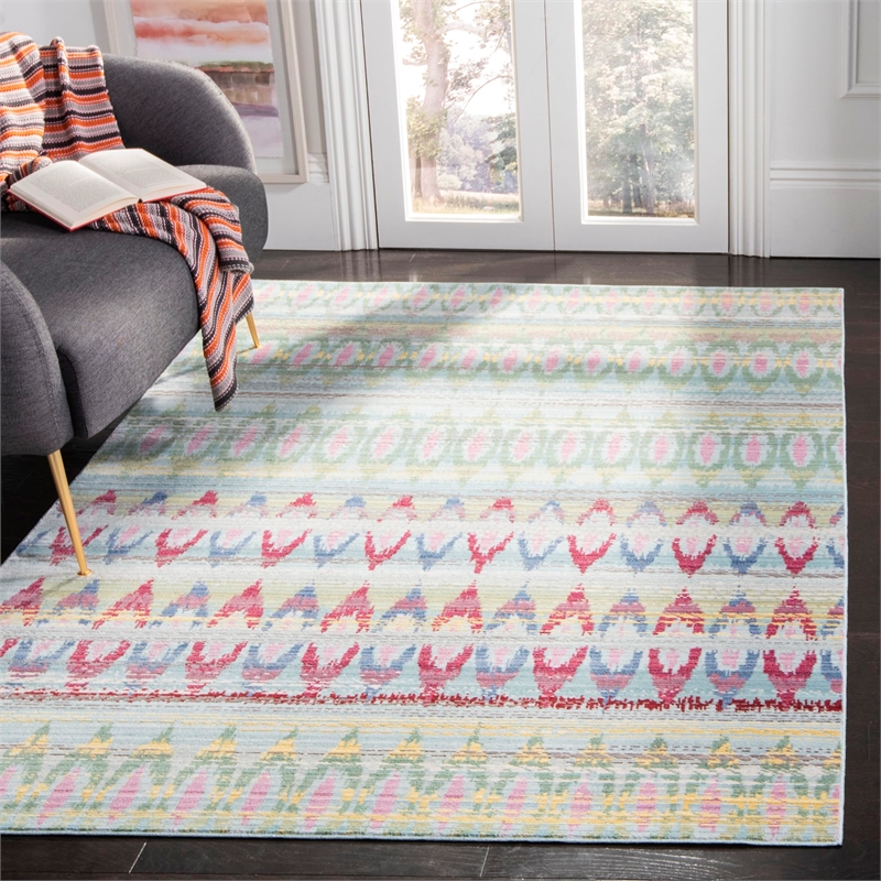 Safavieh Valencia Light Blue Traditional Rug - 4' x 6'