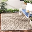 Safavieh Veranda Cream Indoor Outdoor Rug - 4' x 5'7