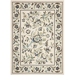 Safavieh Veranda Cream Indoor Outdoor Rug - 6'7&quot x 9'6&quot