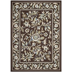 Safavieh Veranda Chocolate Indoor Outdoor Rug - 6'7&quot x 9'6&quot