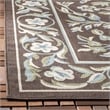 Safavieh Veranda Chocolate Indoor Outdoor Rug - 6'7