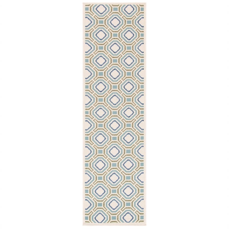 Safavieh Veranda Cream Indoor Outdoor Rug - 2'7