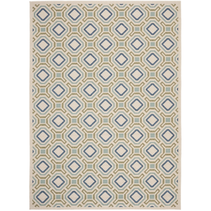 Safavieh Veranda Chocolate Indoor Outdoor Rug - 8' x 11'2