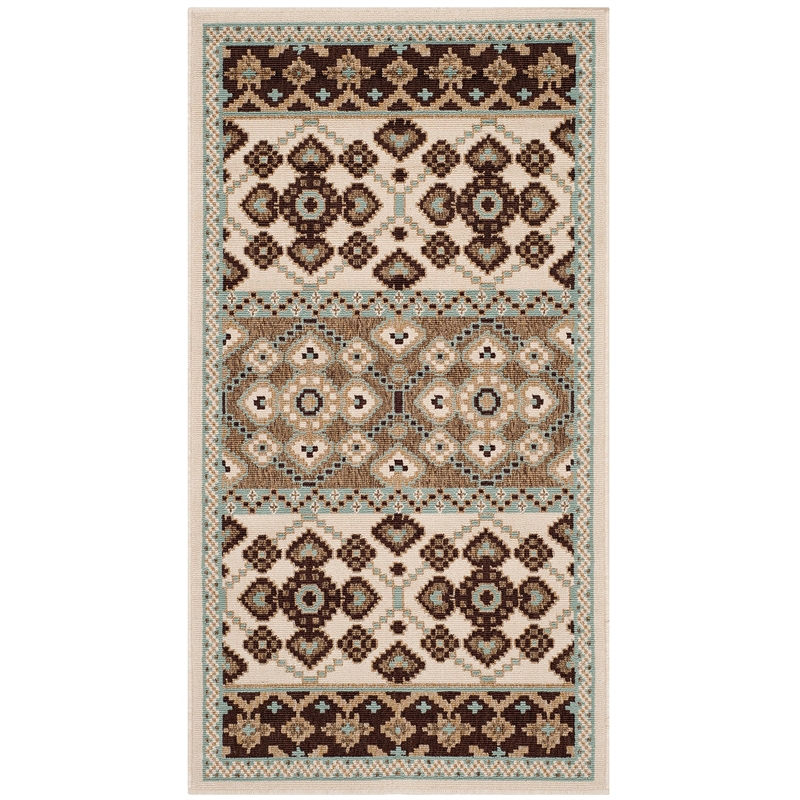 Safavieh Veranda Cream Indoor Outdoor Rug - 2'7