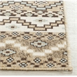 Safavieh Veranda Creme Indoor Outdoor Rug - 2'7