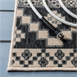 Safavieh Veranda Creme Indoor Outdoor Rug - 5'3