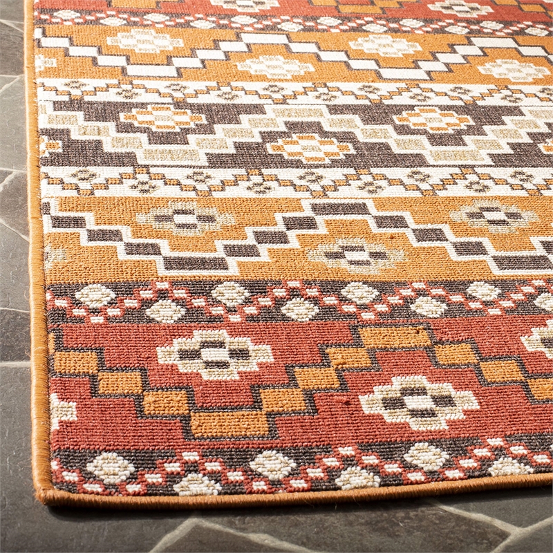 Safavieh Veranda Red Indoor Outdoor Rug - 8' x 11'2