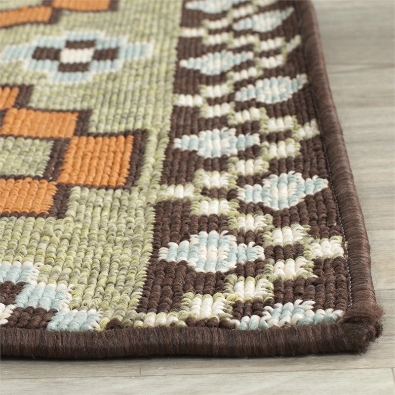 Safavieh Veranda Terracotta Indoor Outdoor Rug - Runner 2'3