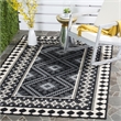 Safavieh Veranda Black Indoor Outdoor Rug - 5'3