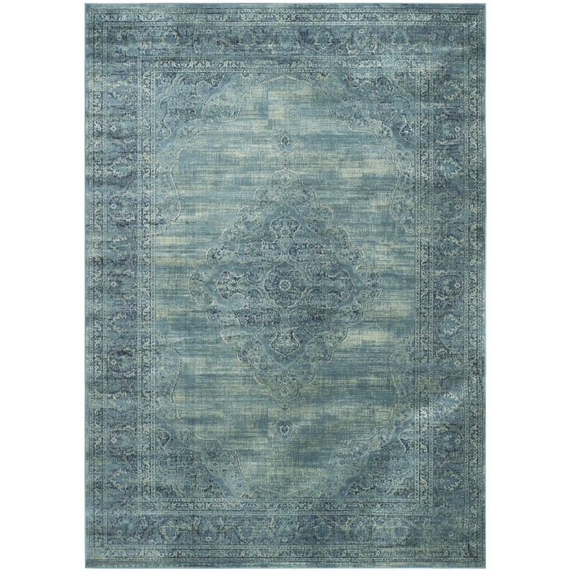 Safavieh Vintage Turquoise Traditional Rug - 8'10