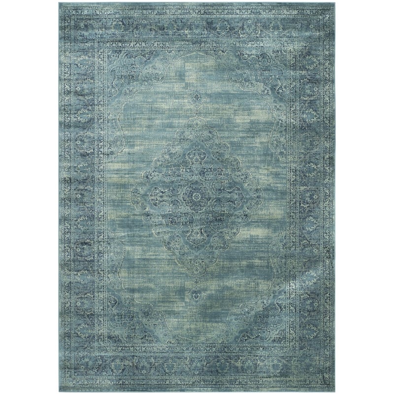 Safavieh Vintage Turquoise Traditional Rug - 10' x 14'