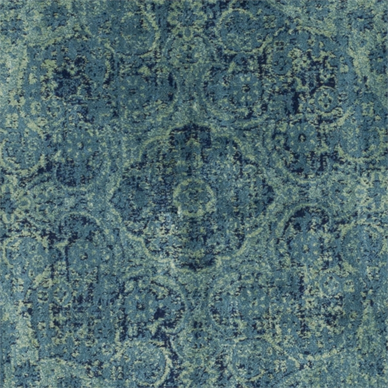 Safavieh Vintage Turquoise Traditional Rug - Round 8'