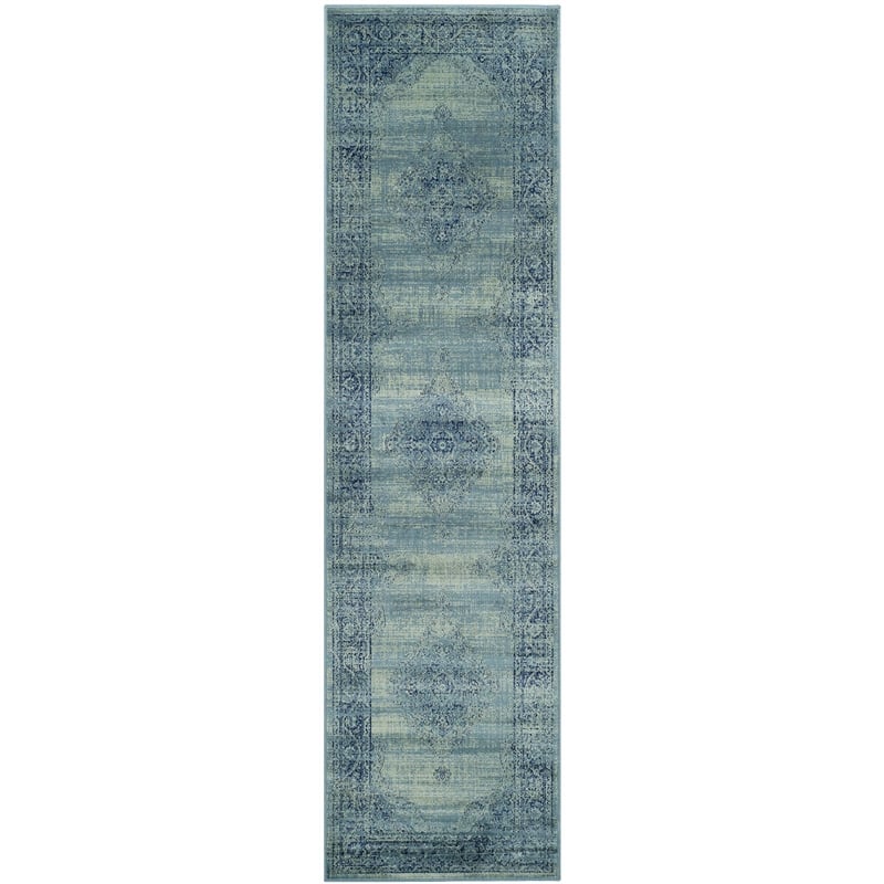 Safavieh Vintage Turquoise Traditional Rug - Runner 2'2
