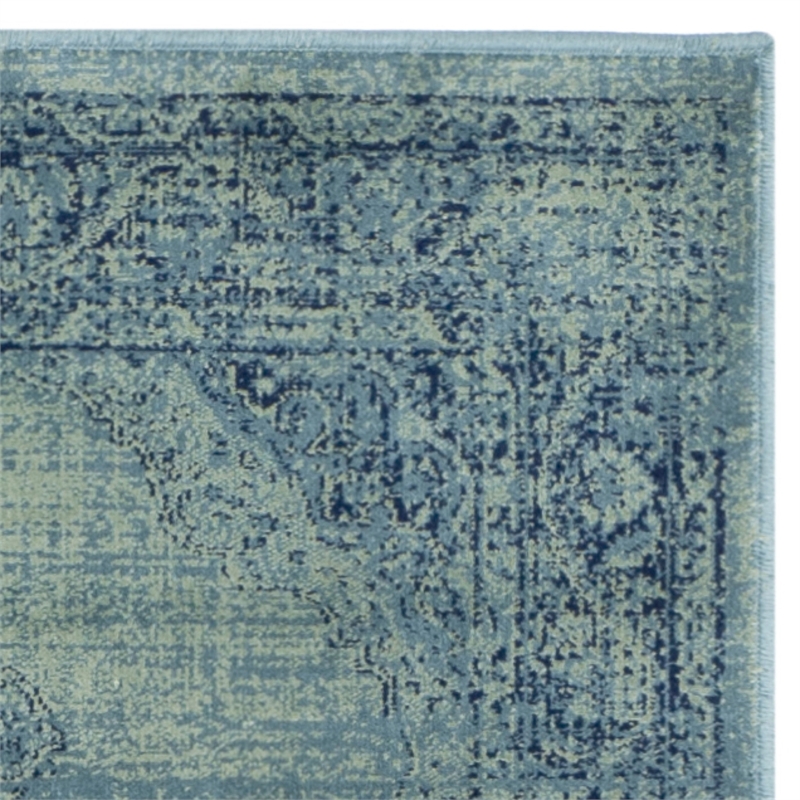 Safavieh Vintage Turquoise Traditional Rug - Runner 2'2