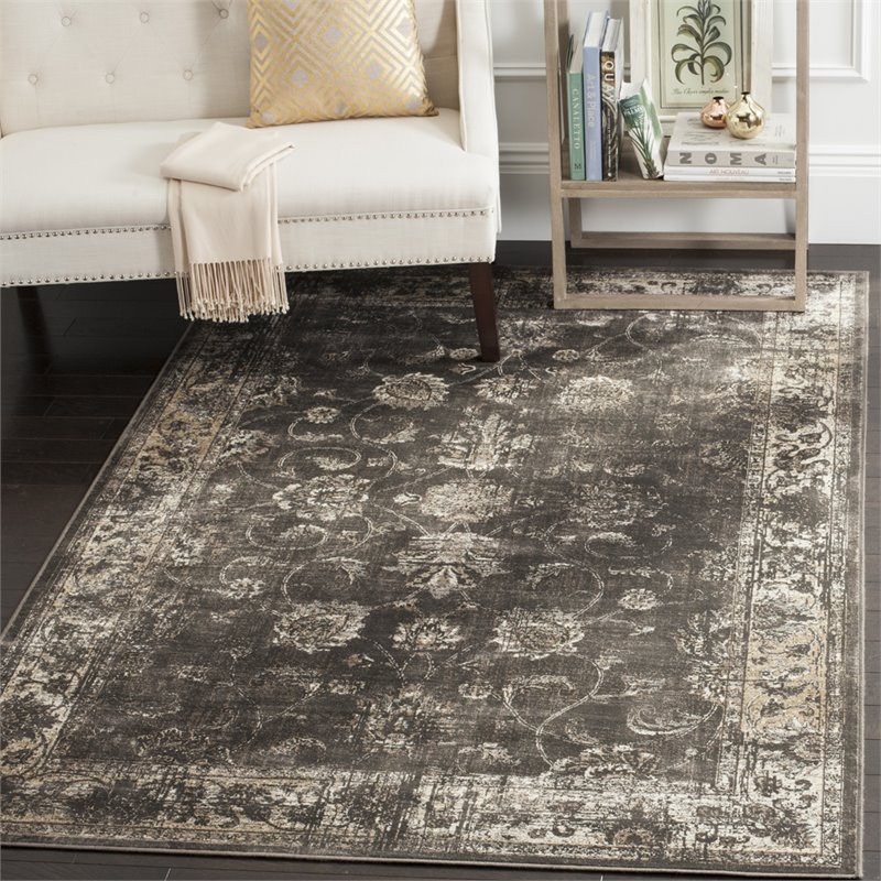 Safavieh Vintage 11' x 15' Rug in Soft Anthracite