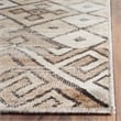 Safavieh Vintage 8' X 10' Viscose  Power Loomed Rug in Stone