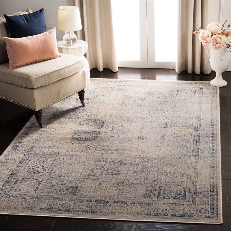 Safavieh Vintage Turquoise Traditional Rug - 4' x 5'7