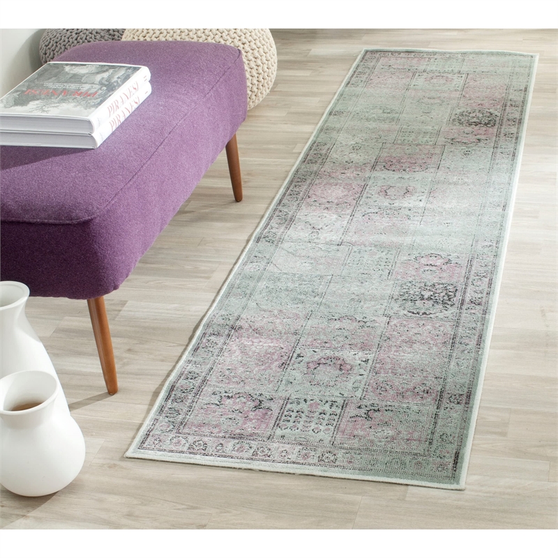 Safavieh Vintage Turquoise Traditional Rug - 8' x 11'2