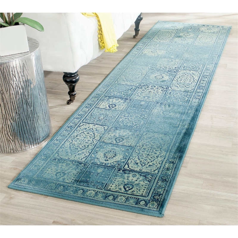 Safavieh Vintage Turquoise Traditional Rug - 8' x 11'2