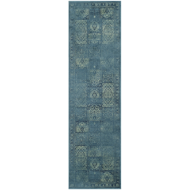 Safavieh Vintage Turquoise Traditional Rug - Runner 2'2