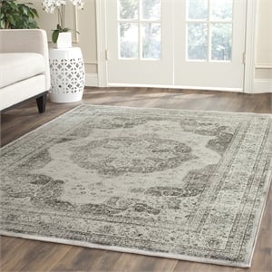 Safavieh Vintage Grey Traditional Rug - 5'3&quot x 7'6&quot