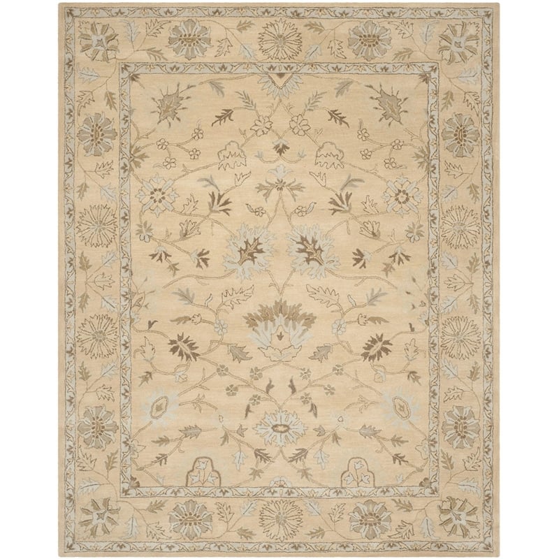 Safavieh Wyndham Light Gold Contemporary Rug - 8' x 10'