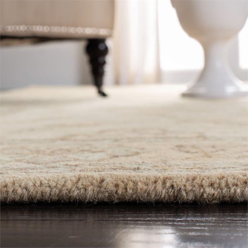 Safavieh Wyndham Light Gold Contemporary Rug - 8' x 10'
