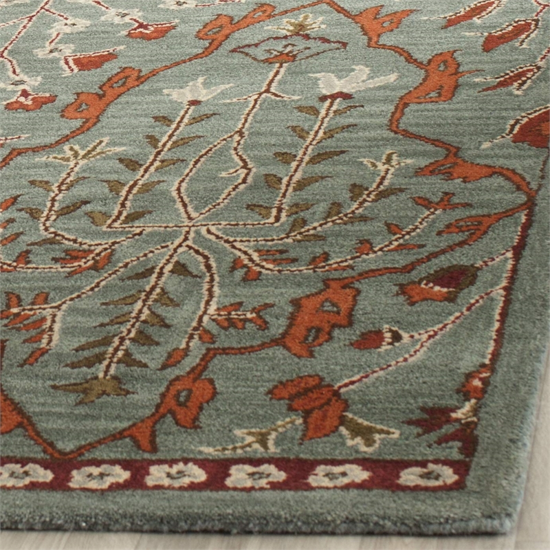 Safavieh Wyndham Blue Contemporary Rug - Runner 2'6