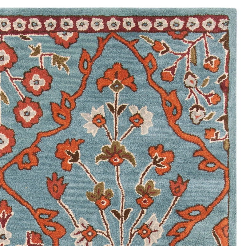 Safavieh Wyndham Blue Contemporary Rug - Runner 2'6