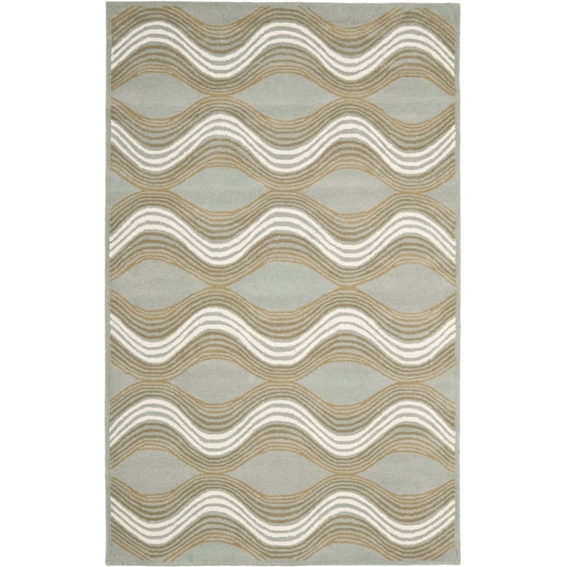 Safavieh Wyndham Blue Contemporary Rug - 3' x 5'
