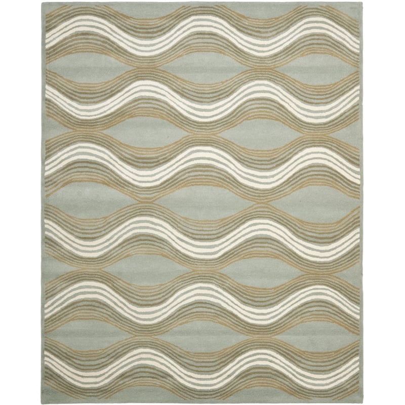 Safavieh Wyndham Blue Contemporary Rug - 8'9
