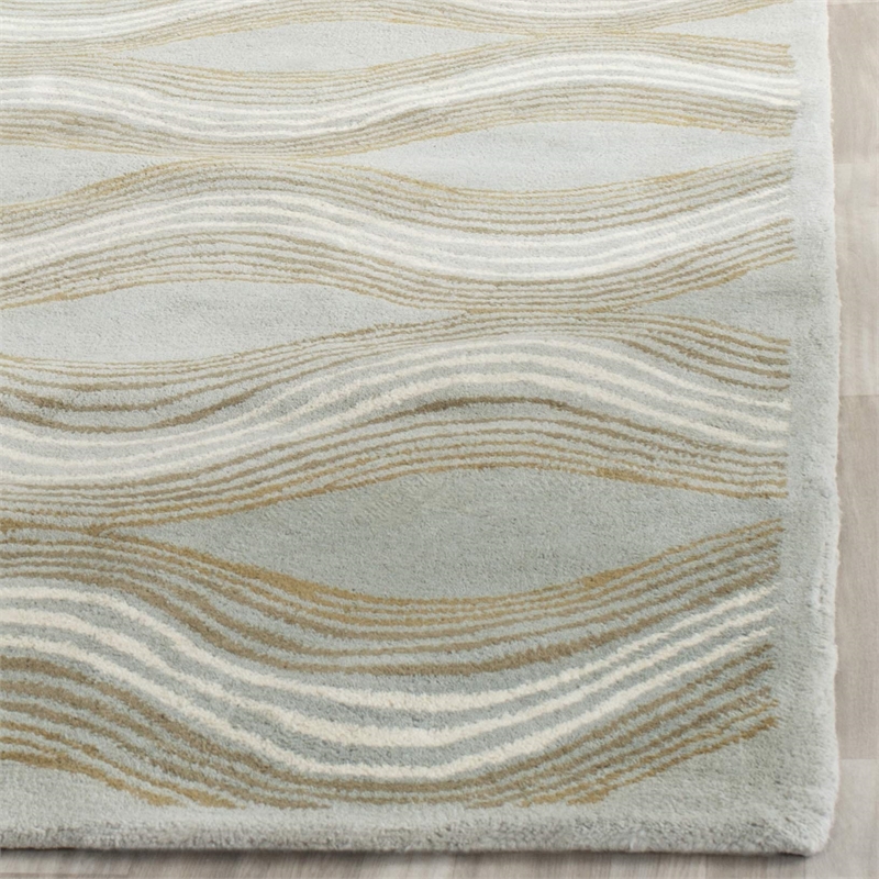Safavieh Wyndham Blue Contemporary Rug - 10' x 14'
