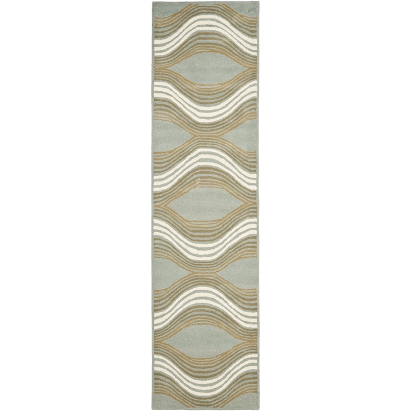 Safavieh Wyndham Blue Contemporary Rug - Runner 2'3