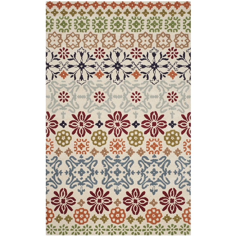 Safavieh Wyndham Ivory Contemporary Rug - 5' x 8'