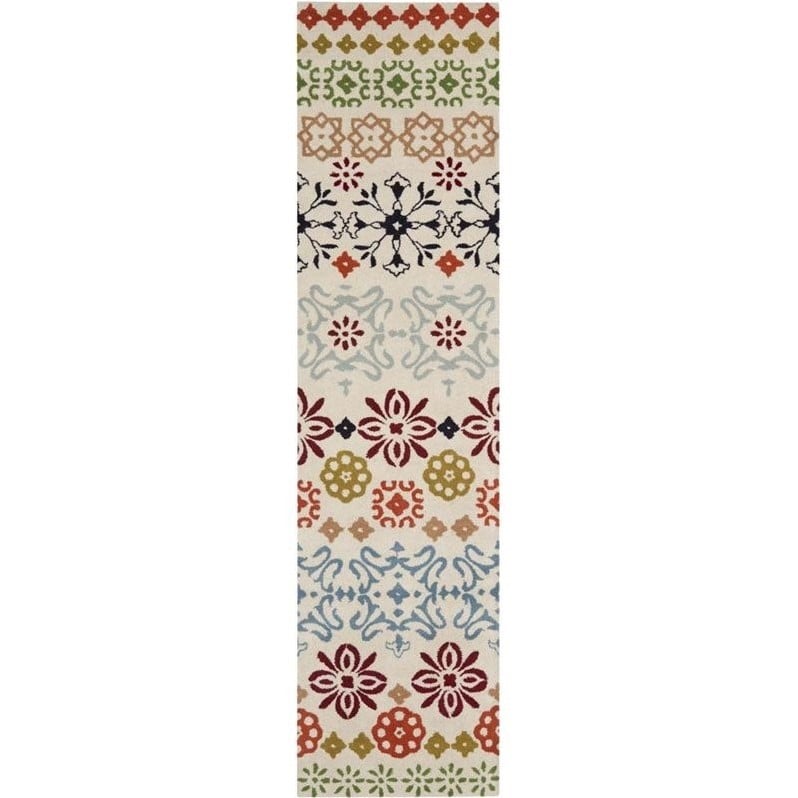 Safavieh Wyndham Ivory Contemporary Rug Runner 2 3 X 7 Wyd319a 27 Safavieh Wyndham Ivory Contemporary Rug Runner 2 3