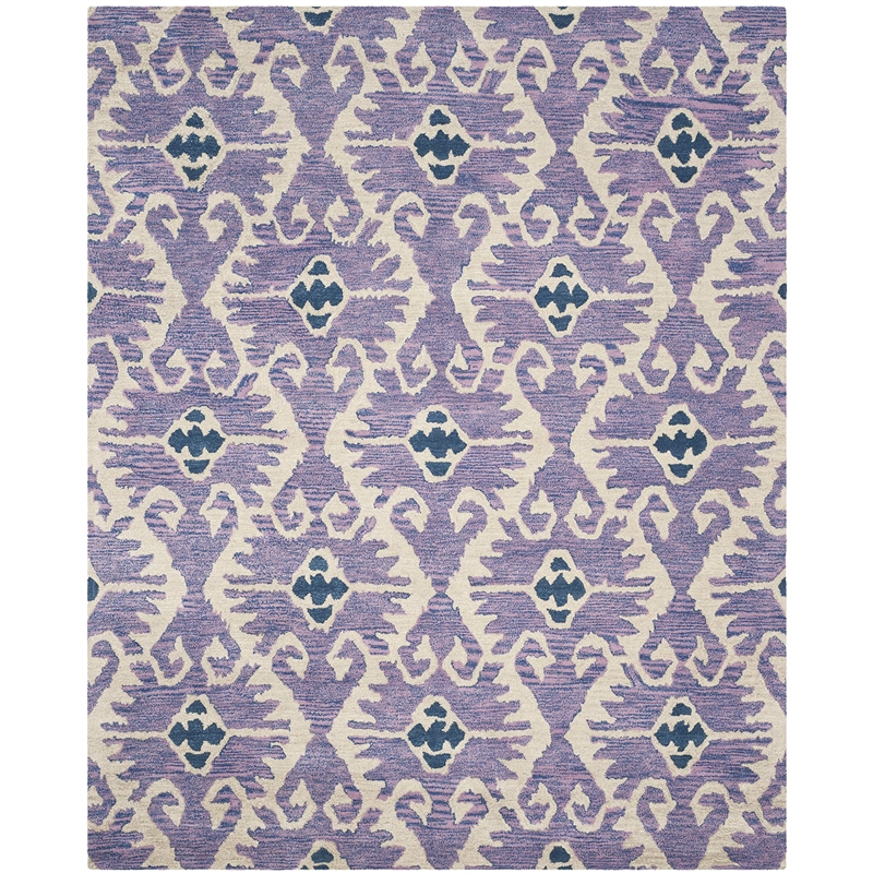 Safavieh Wyndham Lavander Contemporary Rug - 10' x 14'