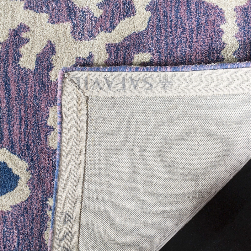 Safavieh Wyndham Lavander Contemporary Rug - Square 5'