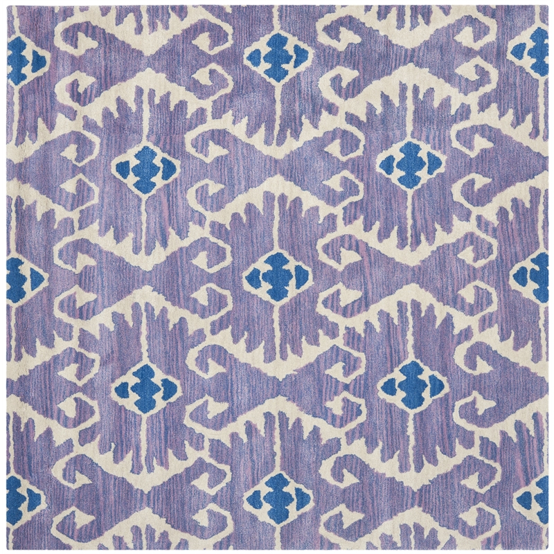 Safavieh Wyndham Lavander Contemporary Rug - Square 8'9