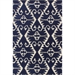 Safavieh Wyndham Royal Blue Contemporary Rug - 5' x 8'