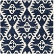 Safavieh Wyndham Royal Blue Contemporary Rug - Square 5'