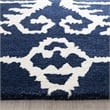 Safavieh Wyndham Royal Blue Contemporary Rug - Square 5'
