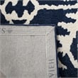 Safavieh Wyndham Royal Blue Contemporary Rug - Square 5'