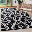 Safavieh Wyndham Black Contemporary Rug - 4' x 6'
