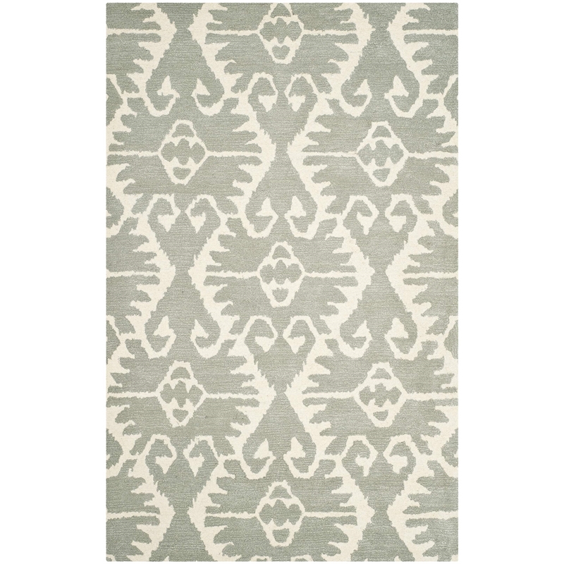 Safavieh Wyndham Grey Contemporary Rug - 5' x 8'