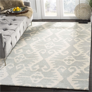 Safavieh Wyndham Grey Contemporary Rug - 6' x 9'