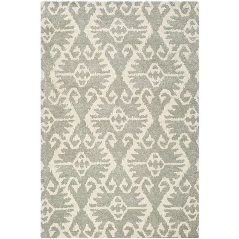 Safavieh Wyndham Grey Contemporary Rug - 6' x 9'
